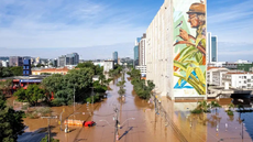 Pessoas atingidas por enchentes ficam mais suscetíveis a contrair doenças - Imagem: Divulgação / Gustavo Mansur / Palacio Piratini / Agência Brasil