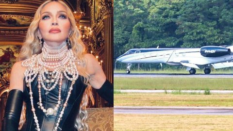 Madonna envia mais de 200 toneladas de equipamento para show no Brasil - Imagem: reprodução X I @papelpop