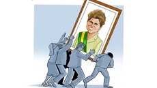 A presidente do PT, Gleisi Hoffmann, quer devolver “simbolicamente” o mandato cassado de Dilma Roussef