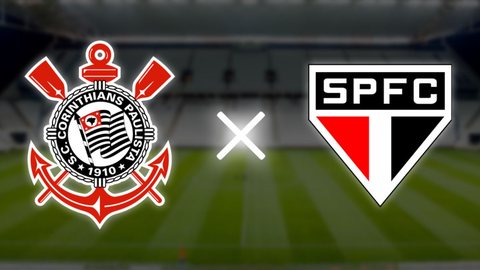 Corinthians e São Paulo. - Imagem: Reprodução | GE