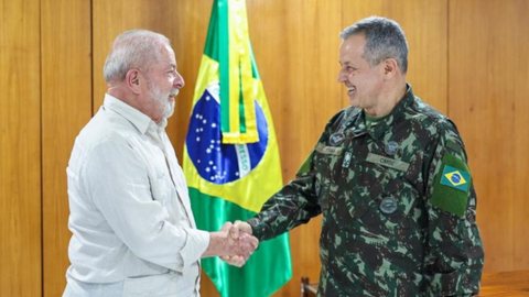O general Tomás Miné Ribeiro Paiva foi nomeado por Lula como comandante do Exército - Imagem: Divulgação / Ricardo Stuckert