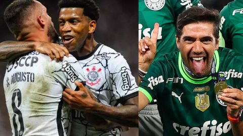 Eis que começou o desmanche! - Imagem: Divulgação/ Corinthians | Divulgação / Palmeiras