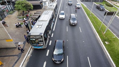 Por meio do transporte público de São Paulo, é possível chegar a qualquer lugar da cidade - Imagem: Marcelo Pereira / SECOM