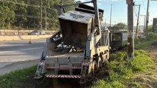 As vítimas, todas com idades entre 25 e 30 anos, estavam em um Ford Fiesta que colidiu com um caminhão na Régis Bittencourt - Imagem: Reprodução/TV Globo