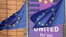 Líderes europeus se reúnem em Bruxelas para alinhar uma resposta conjunta às tarifas anunciadas por Trump - Imagem:  Reprodução/Meng Dingbo, Xinhua