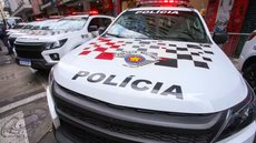 Polícia investiga o caso de feminicídio e busca o suspeito, que fugiu após o crime utilizando a moto da vítima - Imagem: Reprodução/Gilberto Marques/Governo do Estado de SP