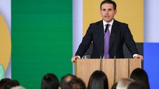 Hugo Motta destaca a importância do acordo de livre comércio entre Mercosul e União Europeia e promete análise célere no Congresso - Imagem: Marcelo Camargo/Agência Brasil