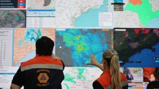 Defesa Civil orienta população a evitar áreas de risco e seguir comunicados oficiais durante as chuvas intensas - Imagem: Divulgação/ Defesa Civil de SP