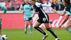 Corinthians mostrou solidez defensiva e eficiência em transições, superando a pressão do Gotham FC durante toda a partida - Imagem: Reprodução/ Rodrigo Gazzanel / Corinthians
