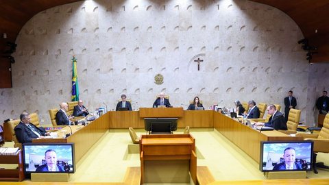 A proposta surge em um contexto de desgaste institucional do STF, com questionamentos sobre a conduta de seus ministros - Imagem: Gustavo Moreno/STF