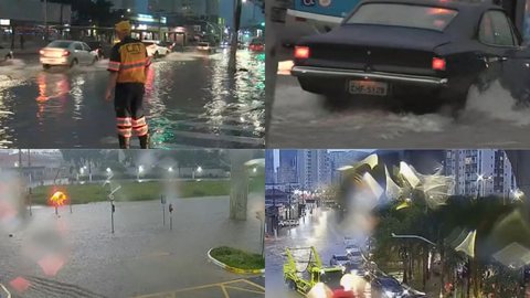 Alagamentos em São Paulo 12 Pontos Críticos Identificados - Imagem: Reprodução/Band TV