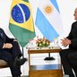 Brasil convoca embaixadores após discurso de Milei em evento do PL - Imagem: Reprodução/Evaristo Sá/AFP