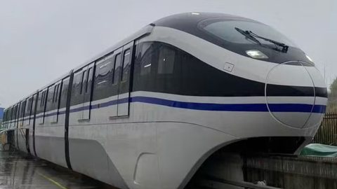 Além do monotrilho, a Linha 9-Esmeralda também teve problemas, evidenciando os desafios do transporte sobre trilhos na capital paulista - Imagem: Divulgação/GESP