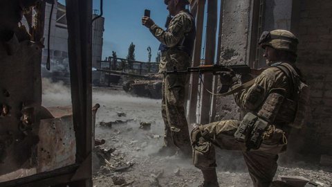 Guerra Ucrânia - IMAGEM: REPRODUÇÃO GRUPO BOM DIA