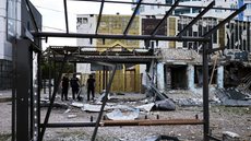 Cidade Ucraniana devastada - Imagem: Reprodução Grupo Bom Dia