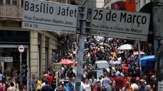 Rua 25 de Março - Imagem: Reprodução / Agência Brasil / Paulo Pinto