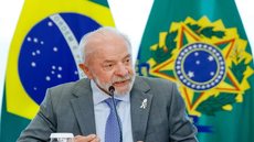 Presidente Luiz Inácio Lula da Silva afirmou que eleições devem ser disputadas com candidatos “de carne e osso” e criticou o uso de inteligência artificial em campanhas políticas - Imagem: Wallison Breno/PR
