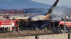 Avião sai da pista, explode e deixa 179 mortos na Coreia do Sul - Imagem: Reprodução/Instagram