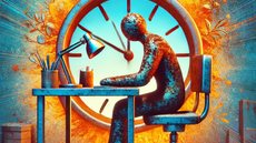 A rotina é uma ferrugem - Imagem: IA