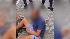 Vídeo: jovem rouba celular, grava sua fuga e acaba sendo agredido - Imagem: reprodução