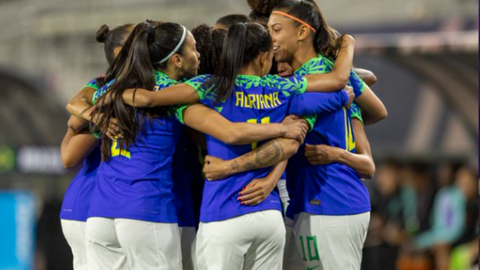 Brasil x Panamá: veja horário e onde assistir ao jogo da Copa Ouro feminina - Imagem: reprodução Twitter@SelecaoFeminina