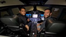 O jato Citation Sovereign+ comprado por Juliano oferece conforto e autonomia para a agenda de shows da dupla. - Imagem: Reprodução/Redes Sociais.