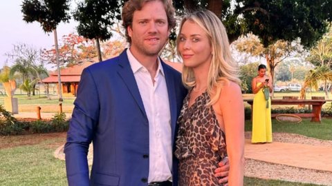 O empresário Otto Baumgart com a esposa Paloma Baumgart. - Imagem: Reprodução/Redes Sociais.