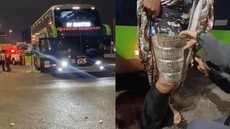 Mulher também estava com pistola calibre 9 milímetros. - Imagem: Divulgação/Polícia Militar.