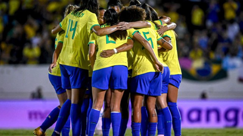 Ranking da FIFA: Seleção Brasileira feminina fica fora do top-10. - Imagem: reprodução Twitter@SelecaoFeminina