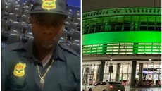 Trabalhador fazia segurança em área isolada quando foi atingido por disparo. - Imagem: Reprodução/Redes Sociais.