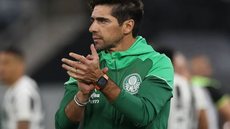 Abel Ferreira em jogo contra Botafogo - Foto: Cesar Greco/Palmeiras