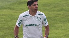 Abel Ferreira em treino antes da final da Libertadores - Foto: Cesar Greco / Palmeiras