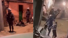 Morador acabou ferido durante ação da PM - Imagem: Reprodução | Redes Sociais