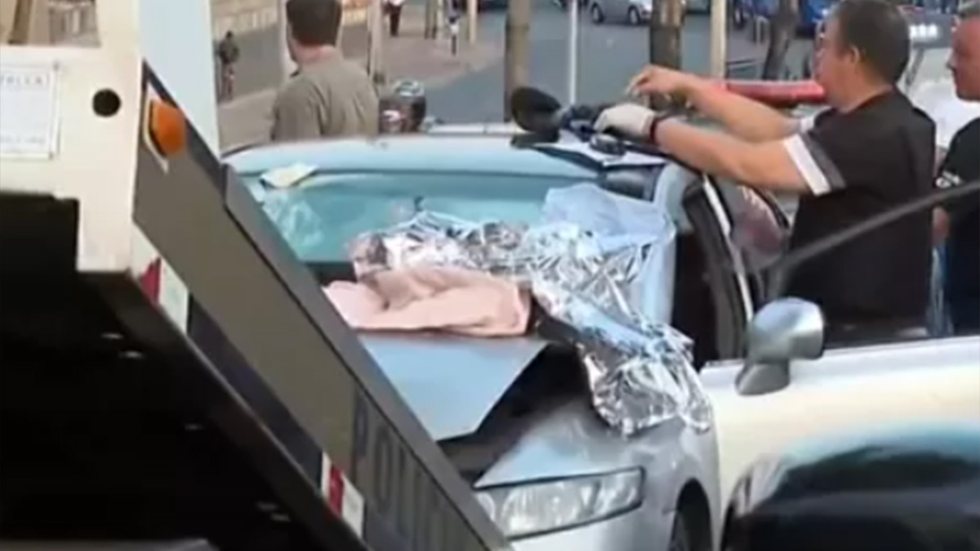 Policial faleceu após ser atingido pelo airbag em acidente de carro - Foto: Reprodução / Globo