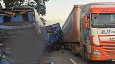 Colisão foi registrada por volta das 3h10 - Imagem: Divulgação / Corpo de Bombeiros