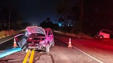 Motorista socorrido após colisão na BR-153 não sobreviveu; filha e outros ocupantes foram atendidos em hospital local - Imagem: Divulgação