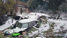 Acidente aéreo em Vinhedo deixou mais mortes no mundo em 2024 - Imagem: Divulgação/Secretaria de Segurança Pública do Estado de São Paulo
