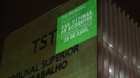 Dia Nacional em Memória às Vítimas de Acidentes e Doenças do Trabalho. - Imagem: Reprodução | Agência Brasil