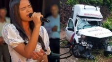 Cantora gospel Aclécia Silva morre aos 18 anos após acidente fatal - Imagem: reprodução Twitter