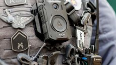 Policia MIlitar de São Paulo (PMSP) com câmeras corporais - Imagem: Reprodução / Agência Brasil / Paulo Pinto