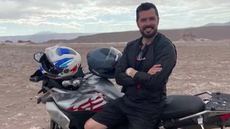 Adalberto era dono de uma rede de óticas e piloto amador de motos - Imagem: Reprodução | Redes Sociais