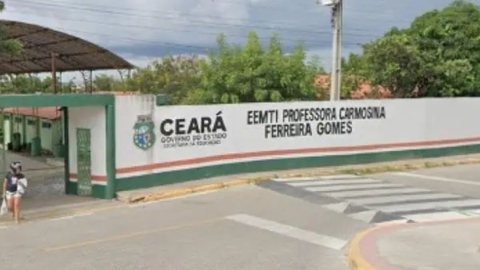 O menor foi apreendido pela Policia Militar do Ceará - Imagem: reprodução Google Street View