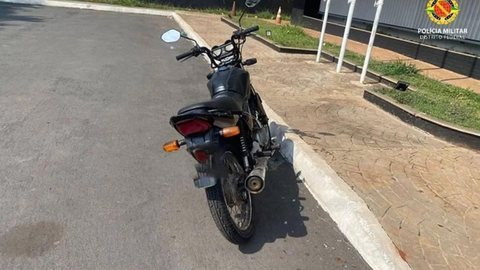 Adulteração de placa: homem é preso com moto com mais de R$ 285 mil em multas - Imagem: Reprodução/PMDF