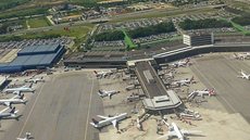 Aeroporto de Guarulhos opera com novos números de cabeceiras de pista - Imagem: reprodução grupo bom dia