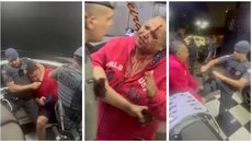 Policiais afastados por agressão a idosa em Barueri estão de volta às ruas - Imagem: Reprodução | Redes Sociais