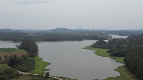 A interligação Billings-Alto Tietê permitirá a transferência de 4 mil litros por segundo até 2027 - Imagem: Divulgação / Sabesp