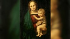 Rafael, Madonna del Granduca (1505) | Madona renascentista: entre a graça divina e o ideal feminino da época. - Imagem: Reprodução
