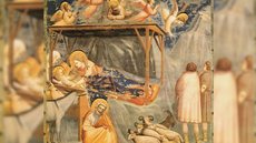 A Natividade, de Giotto ( c. 1303 – 1305 ) - Imagem: Reprodução