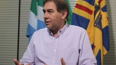 Ex-prefeito Alcides Bernal se entregou à polícia após matar homem a tiros dentro de imóvel em Campo Grande - Imagem: Reprodução