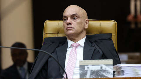 Ministro Alexandre de Moraes suspendeu aplicação da Lei da Dosimetria até julgamento definitivo do STF sobre a constitucionalidade da norma - Imagem: Reprodução